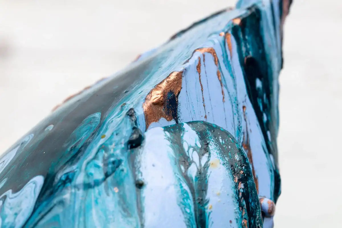 Axel - Original Sculpture -SOLD by artist Rozanne Bell - Wyecliffe Galleries