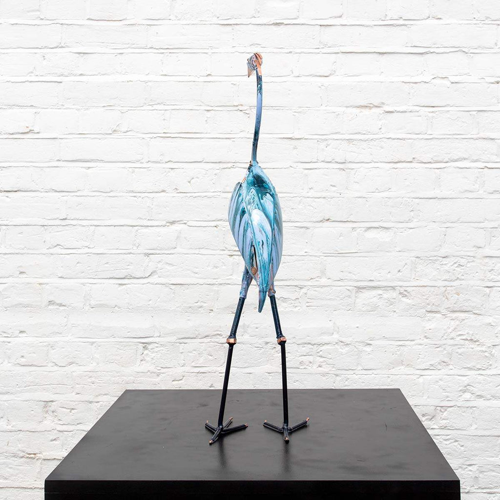Axel - Original Sculpture -SOLD by artist Rozanne Bell - Wyecliffe Galleries