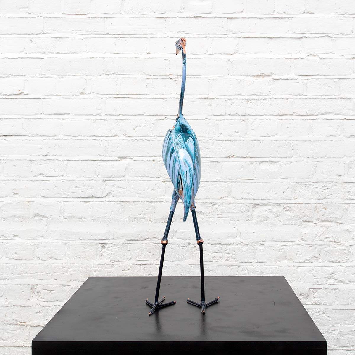 Axel - Original Sculpture -SOLD by artist Rozanne Bell - Wyecliffe Galleries