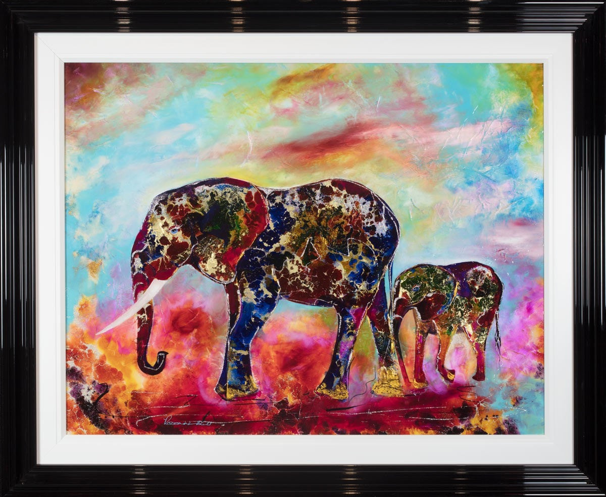 Baby Elephant Walk - SOLD Rozanne Bell
