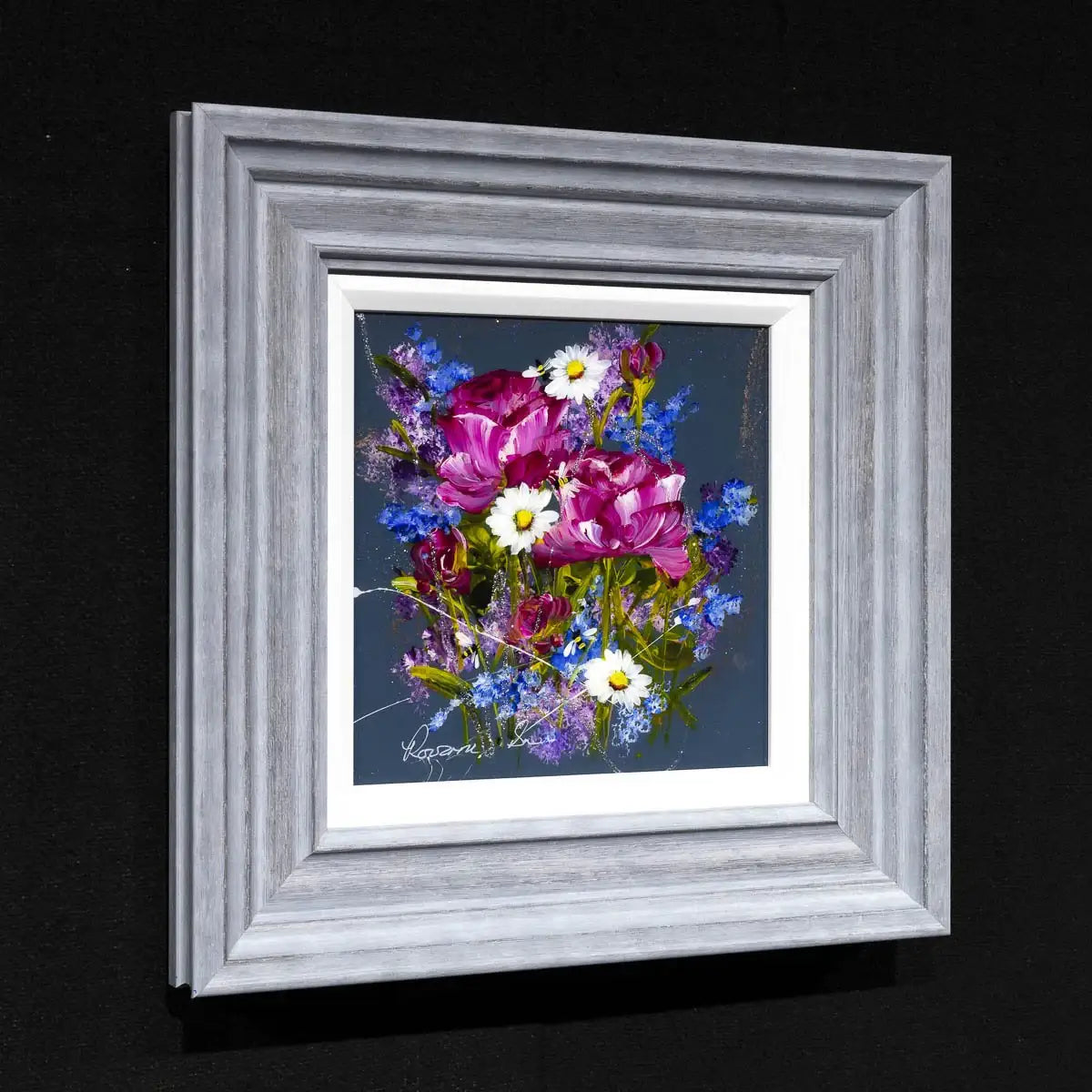 Basking At Night - Original - SOLD by artist Rozanne Bell - Wyecliffe Galleries