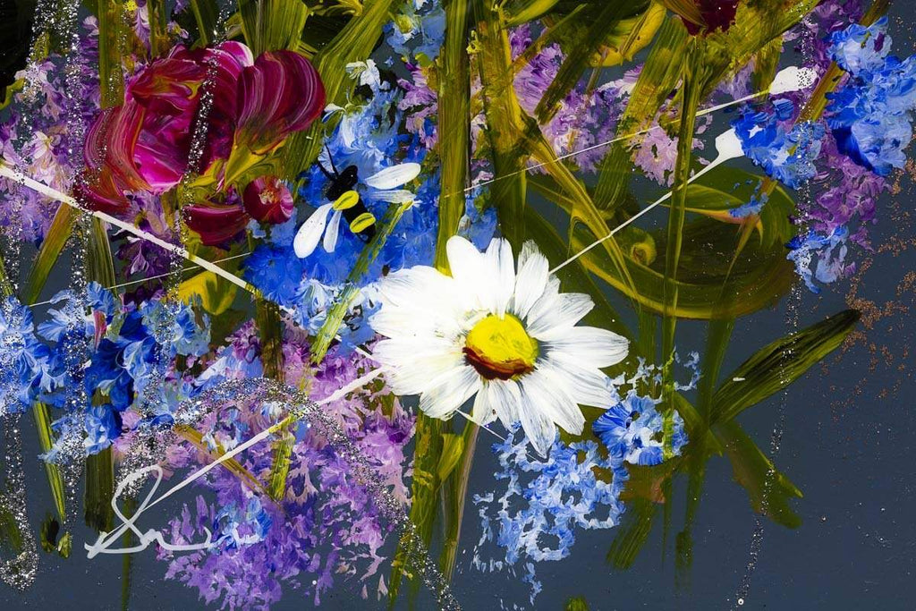 Basking At Night - Original - SOLD by artist Rozanne Bell - Wyecliffe Galleries