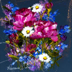 Basking At Night - Original - SOLD by artist Rozanne Bell - Wyecliffe Galleries