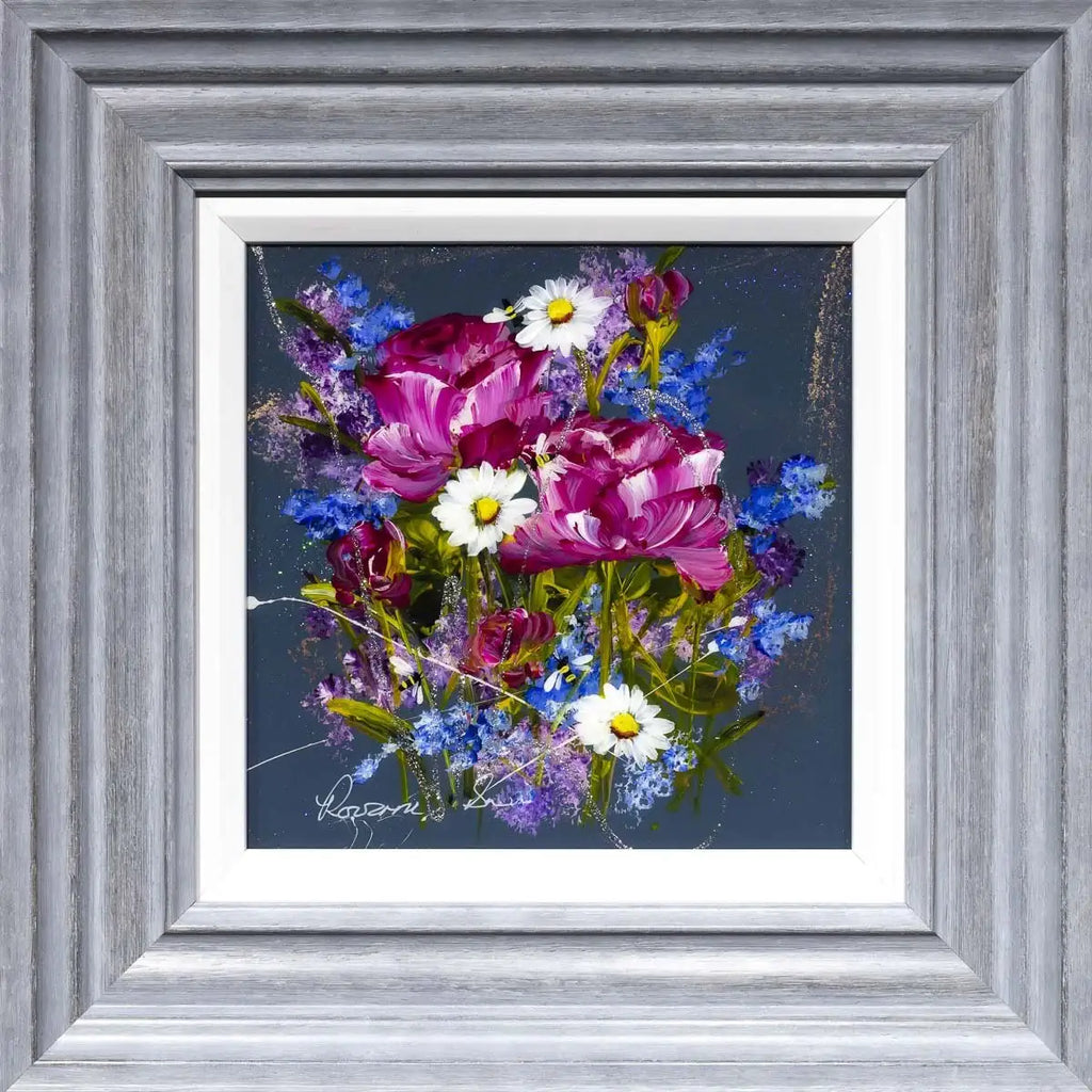 Basking At Night - Original - SOLD by artist Rozanne Bell - Wyecliffe Galleries