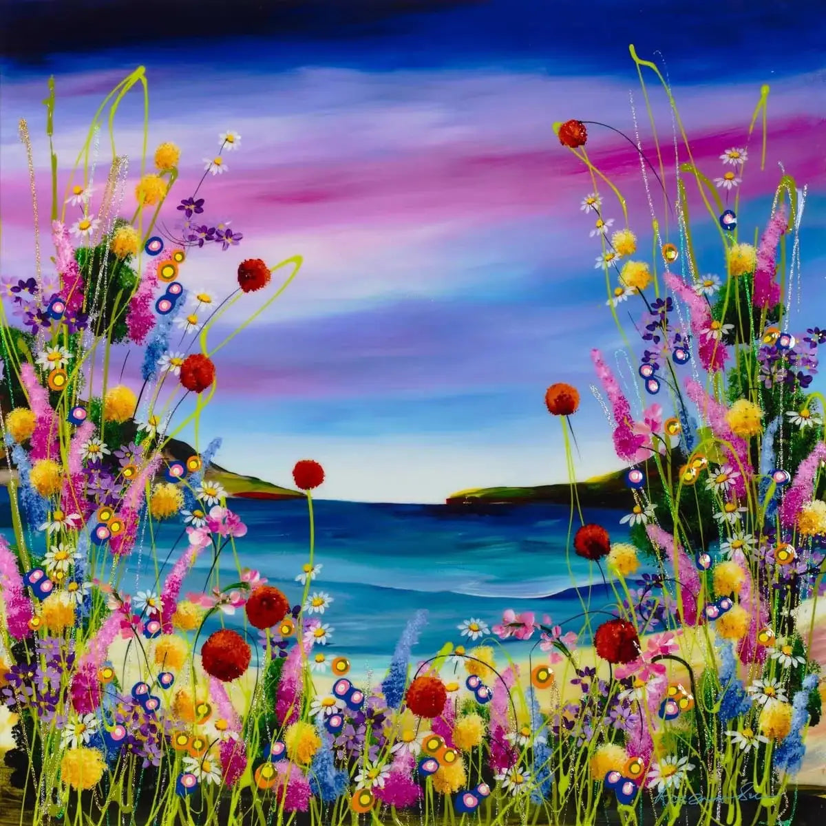 Bay of Islands - Original - SOLD by artist Rozanne Bell - Wyecliffe Galleries