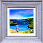 Beachcombing - Original - SOLD by artist Rozanne Bell - Wyecliffe Galleries