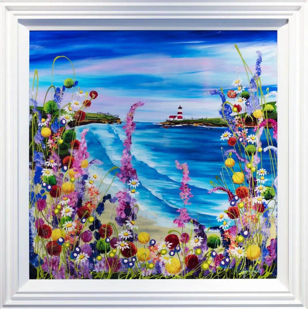 Beacon Bay - SOLD by artist Rozanne Bell - Wyecliffe Galleries