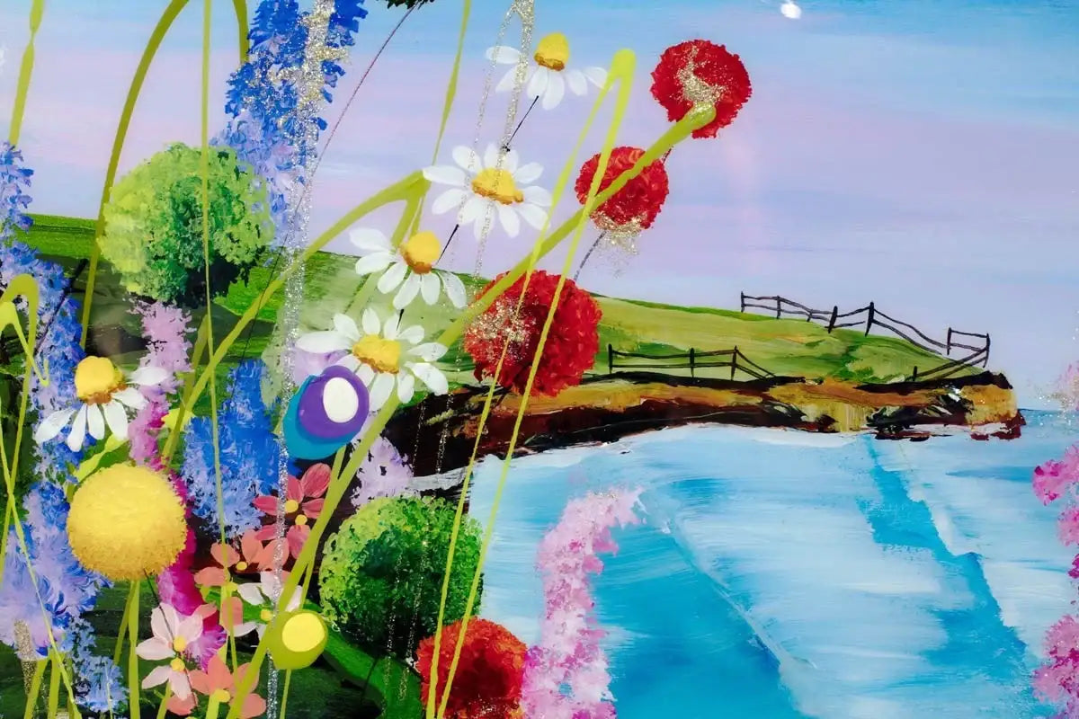 Beacon Bay - SOLD by artist Rozanne Bell - Wyecliffe Galleries