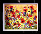 Beautiful Blooms - SOLD by artist Rozanne Bell - Wyecliffe Galleries