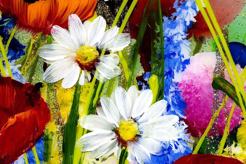 Bee Happy II - Original - SOLD by artist Rozanne Bell - Wyecliffe Galleries