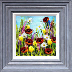 Bee Happy III - Original - SOLD by artist Rozanne Bell - Wyecliffe Galleries