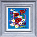 Bees and Blossoms I - Original - SOLD by artist Rozanne Bell - Wyecliffe Galleries