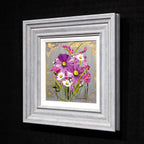 Bees In Bloom - Original - SOLD by artist Rozanne Bell - Wyecliffe Galleries