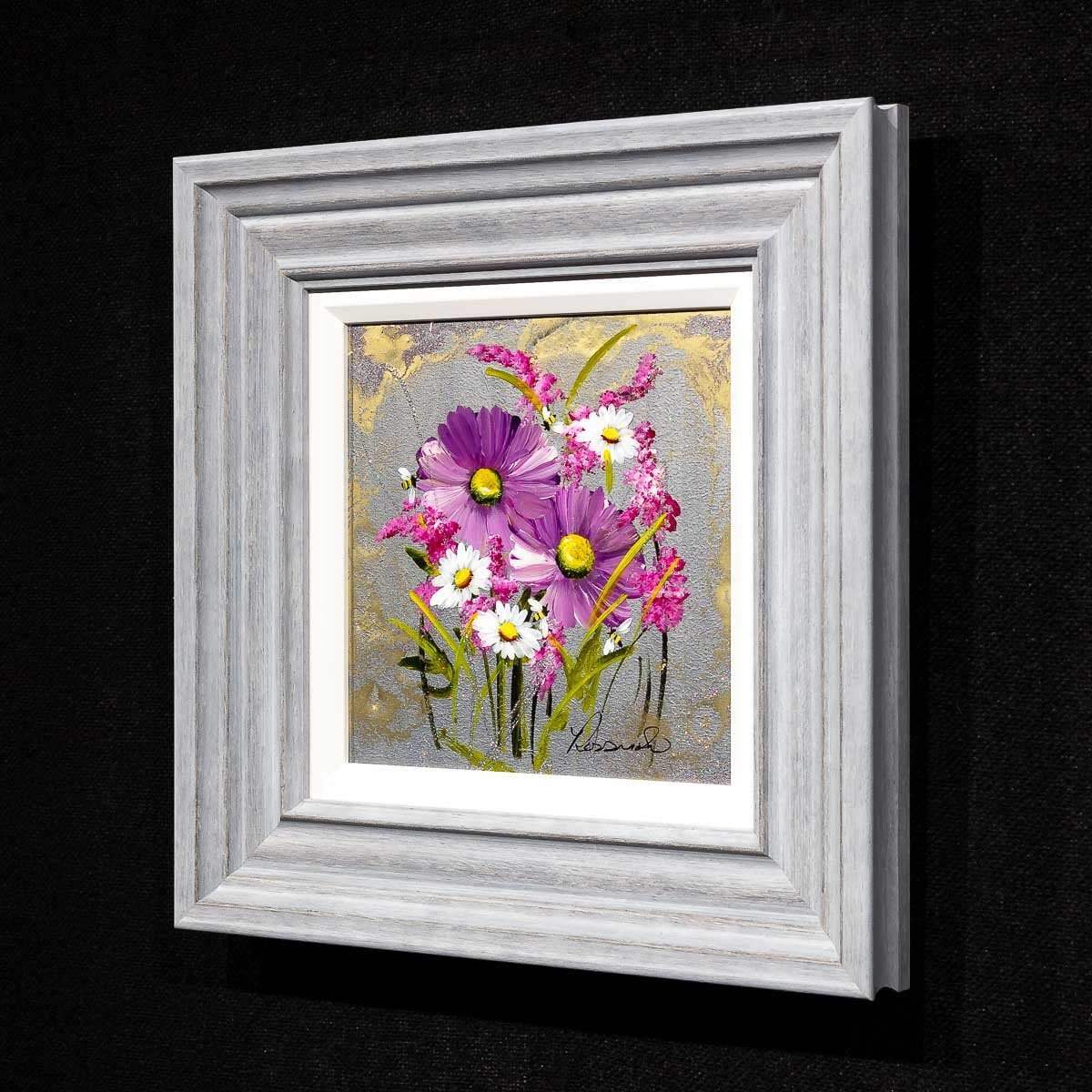 Bees In Bloom - Original - SOLD by artist Rozanne Bell - Wyecliffe Galleries