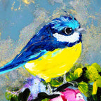 Belle - Original - SOLD by artist Rozanne Bell - Wyecliffe Galleries