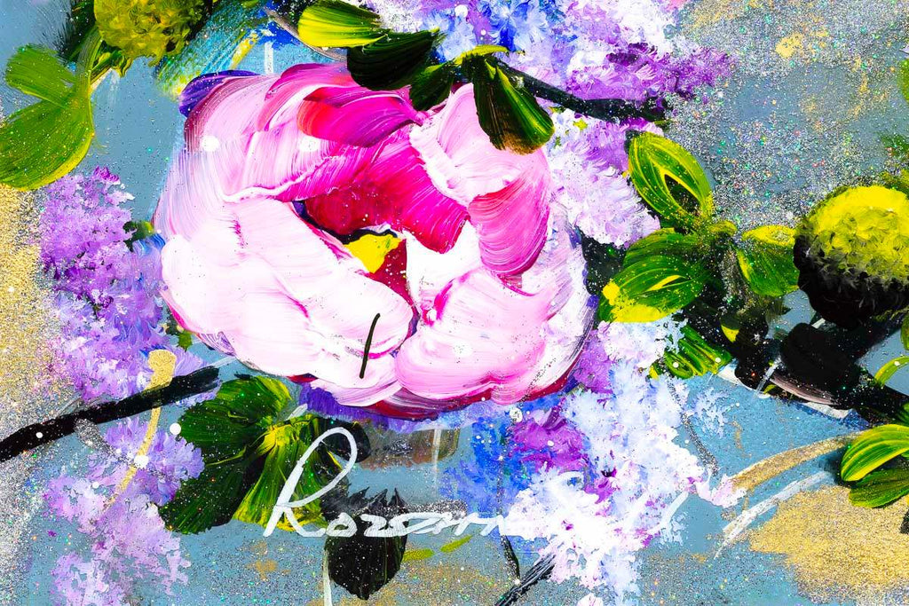 Belle - Original - SOLD by artist Rozanne Bell - Wyecliffe Galleries