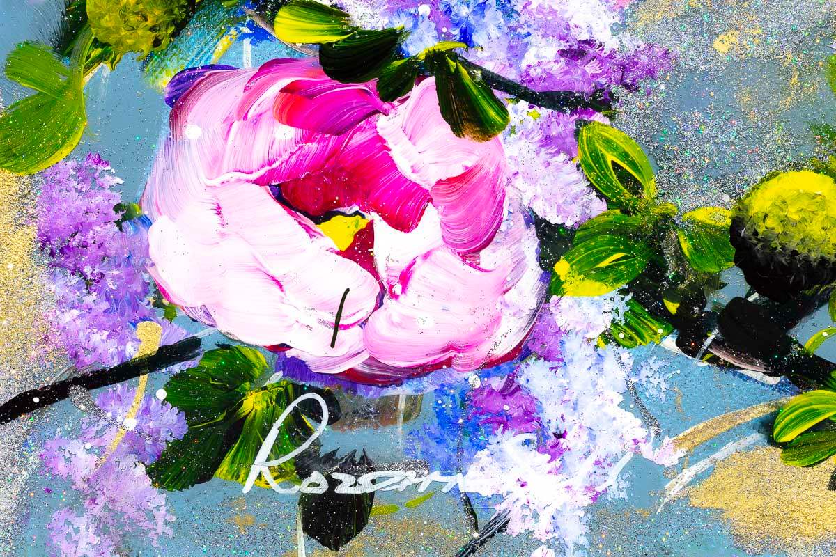 Belle - Original - SOLD by artist Rozanne Bell - Wyecliffe Galleries