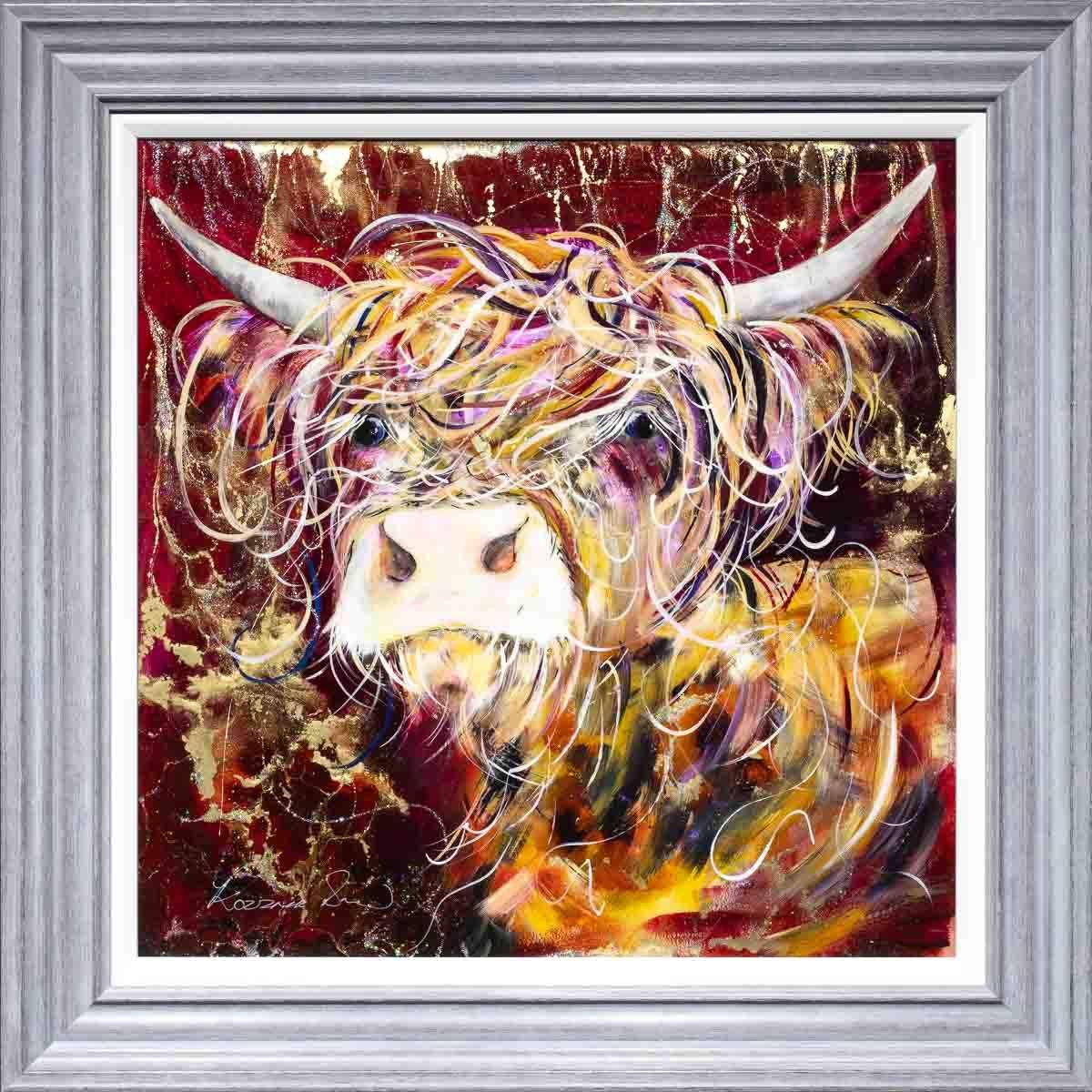 Bertie - Original - SOLD by artist Rozanne Bell - Wyecliffe Galleries