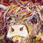 Bertie - Original - SOLD by artist Rozanne Bell - Wyecliffe Galleries