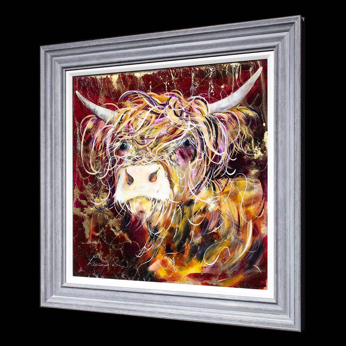 Bertie - Original - SOLD by artist Rozanne Bell - Wyecliffe Galleries