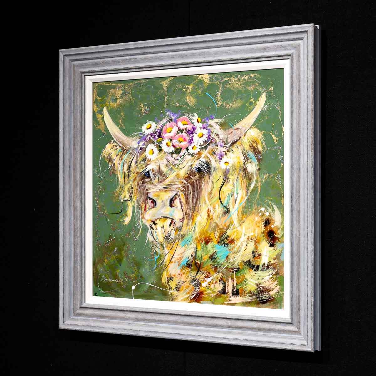 Bessie - Original - SOLD by artist Rozanne Bell - Wyecliffe Galleries