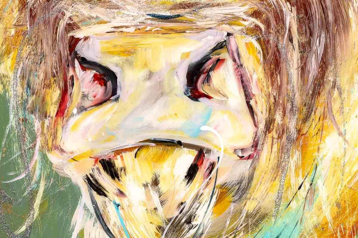 Bessie - Original - SOLD by artist Rozanne Bell - Wyecliffe Galleries