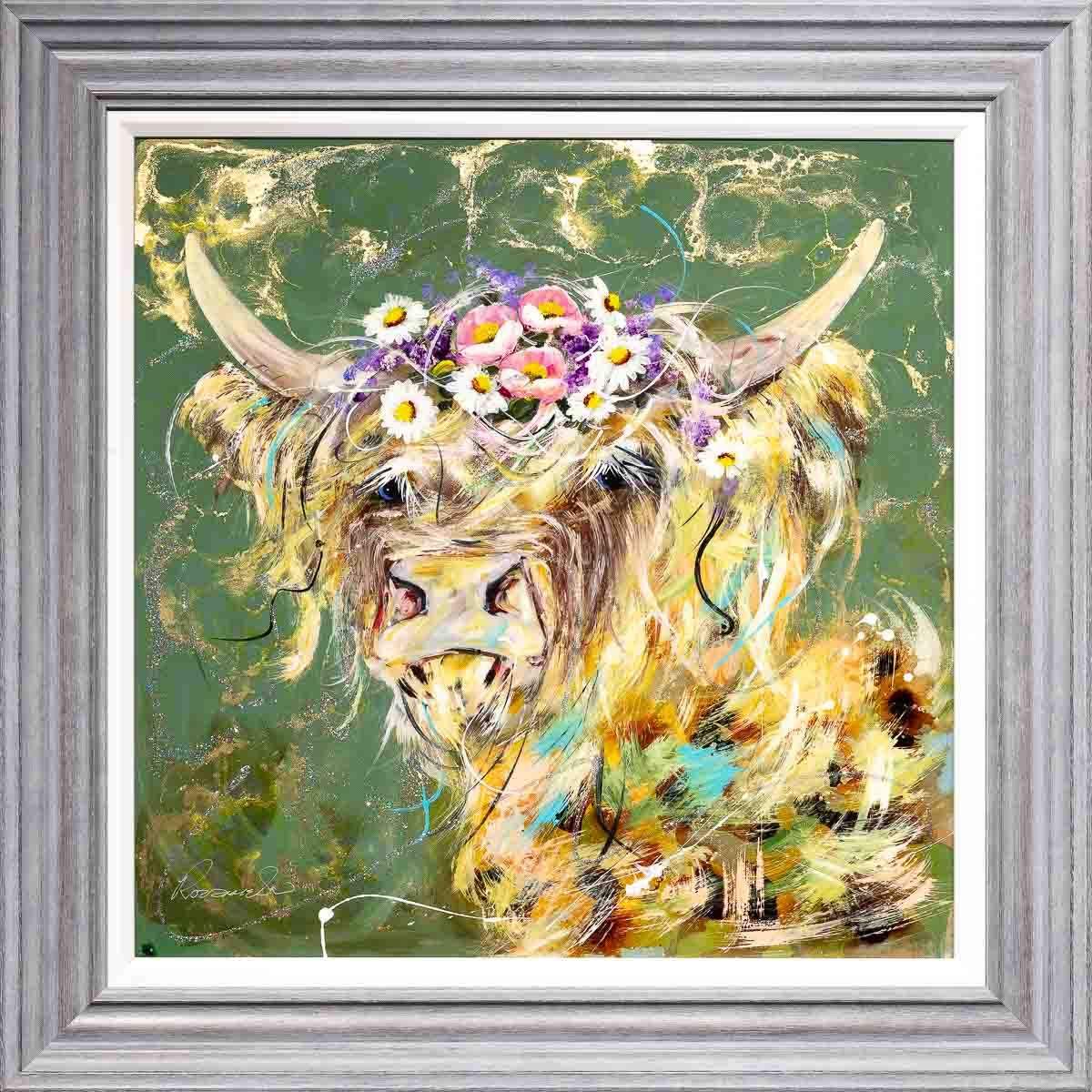 Bessie - Original - SOLD by artist Rozanne Bell - Wyecliffe Galleries