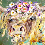 Bessie - Original - SOLD by artist Rozanne Bell - Wyecliffe Galleries