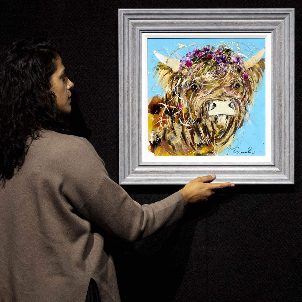 Beth - Original - SOLD by artist Rozanne Bell - Wyecliffe Galleries