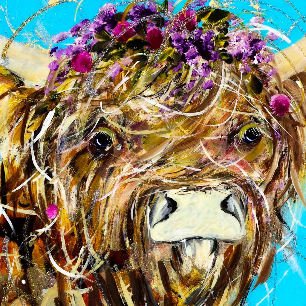 Beth - Original - SOLD by artist Rozanne Bell - Wyecliffe Galleries