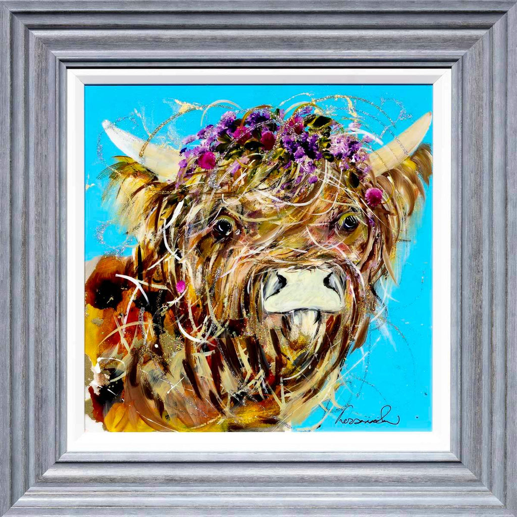 Beth - Original - SOLD by artist Rozanne Bell - Wyecliffe Galleries