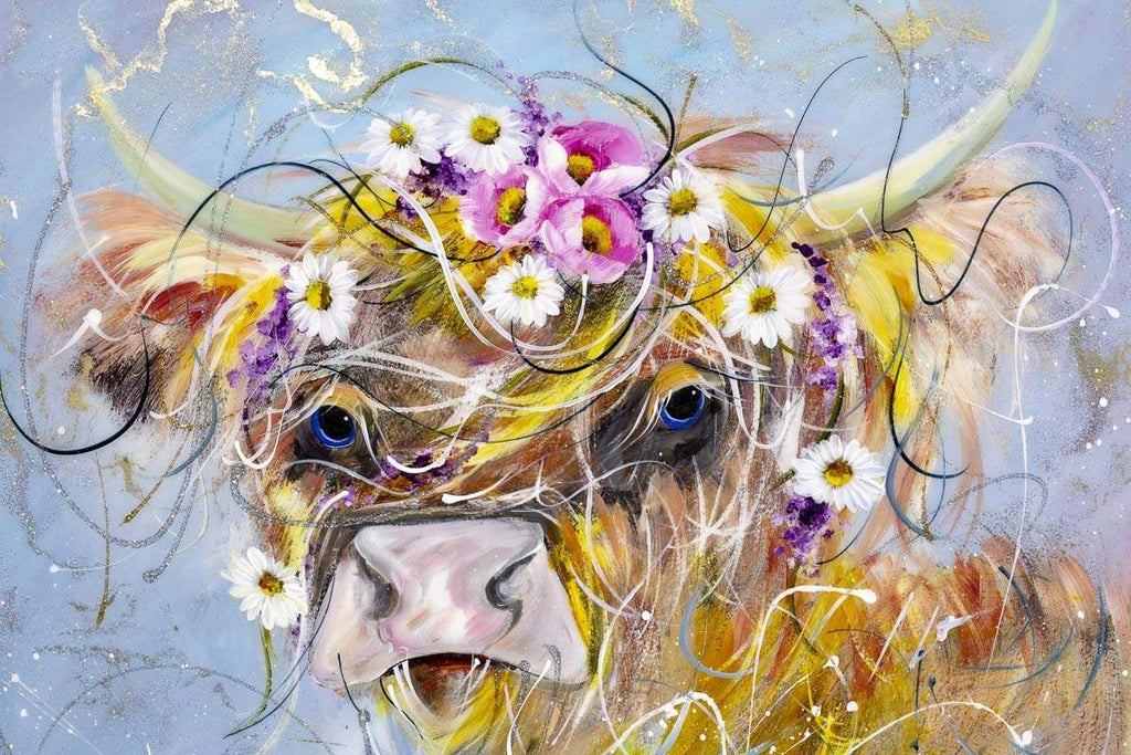 Betsy - Original - SOLD by artist Rozanne Bell - Wyecliffe Galleries