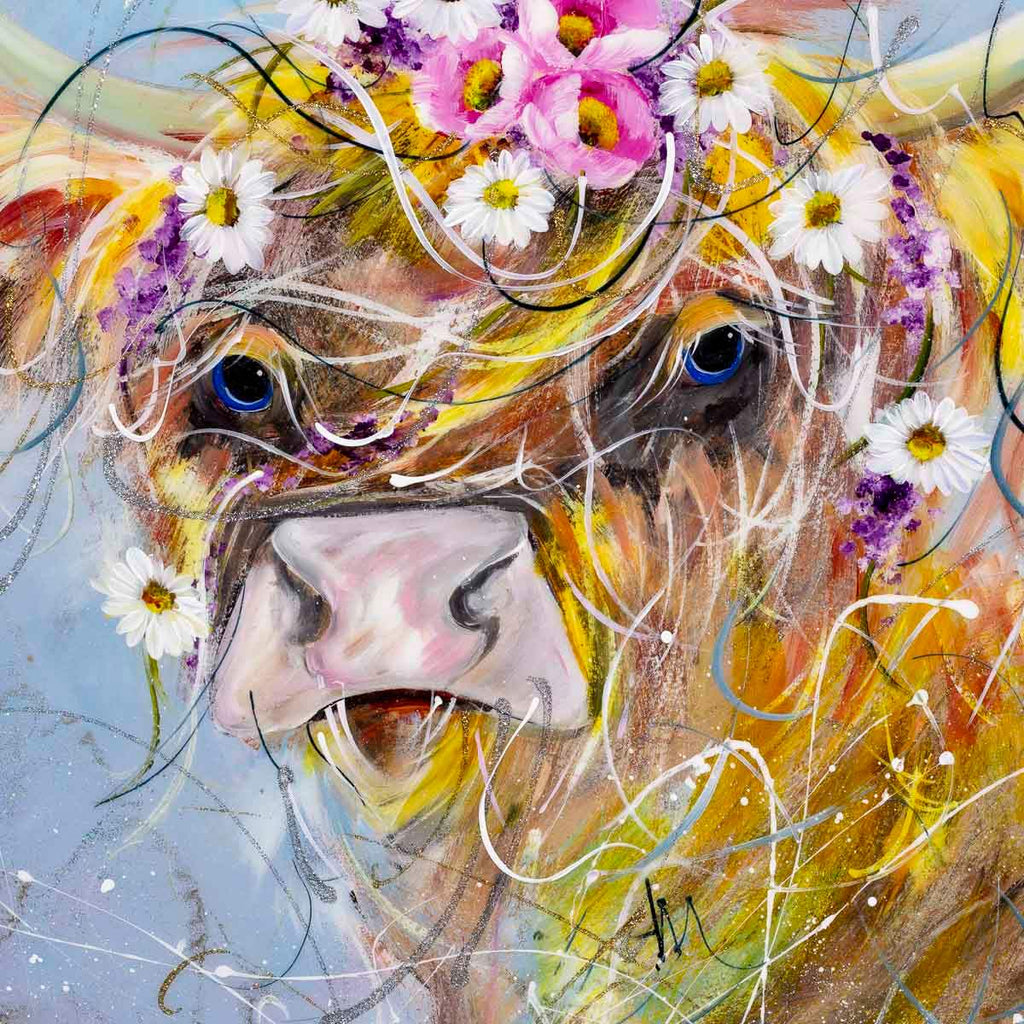 Betsy - Original - SOLD by artist Rozanne Bell - Wyecliffe Galleries