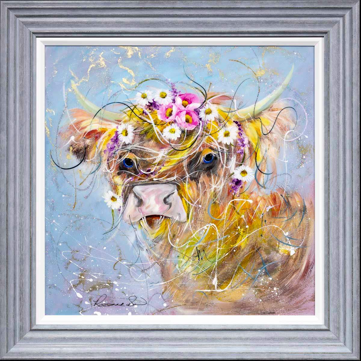 Betsy - Original - SOLD by artist Rozanne Bell - Wyecliffe Galleries