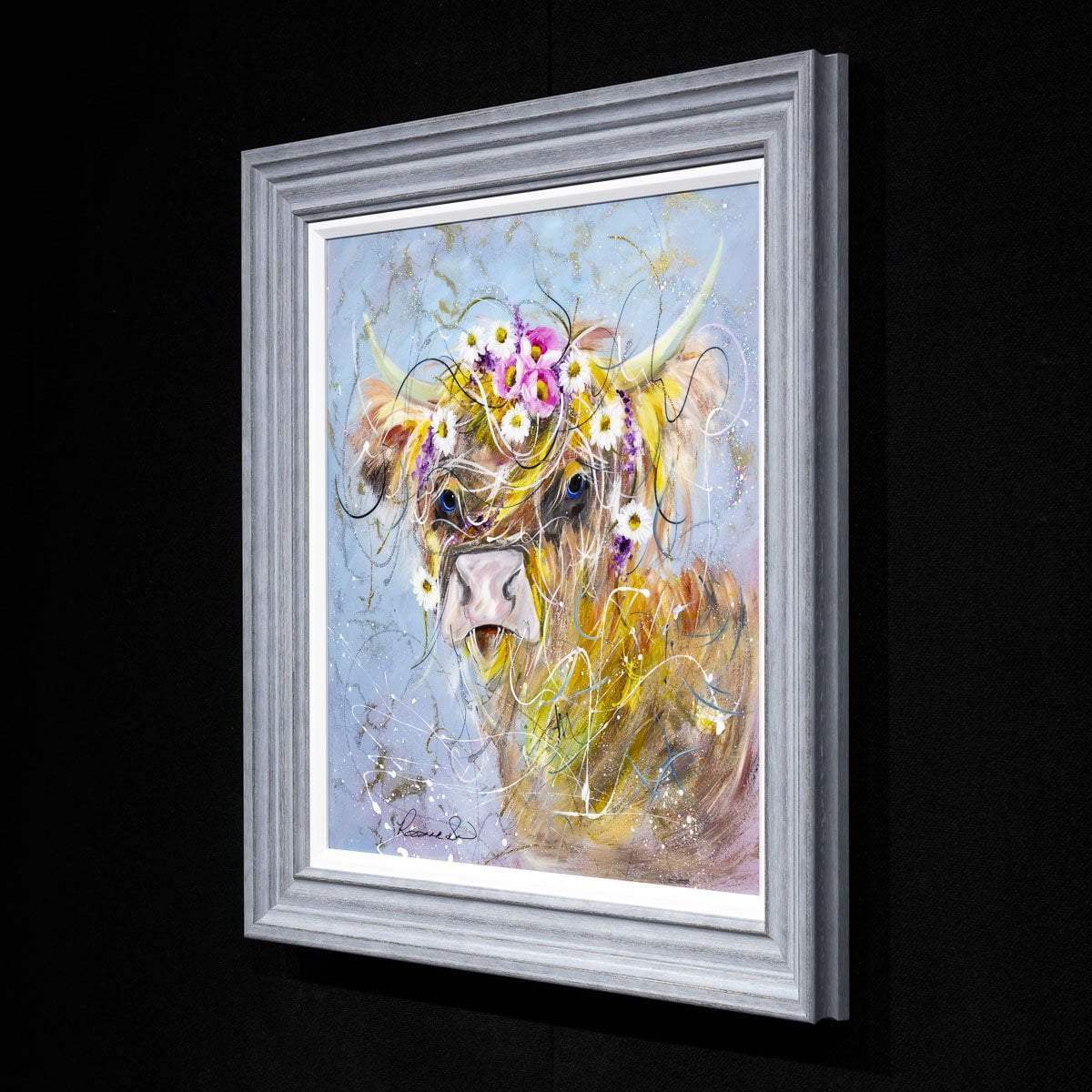 Betsy - Original - SOLD by artist Rozanne Bell - Wyecliffe Galleries