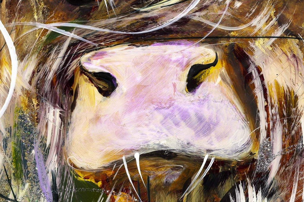 Bill - Original - SOLD by artist Rozanne Bell - Wyecliffe Galleries