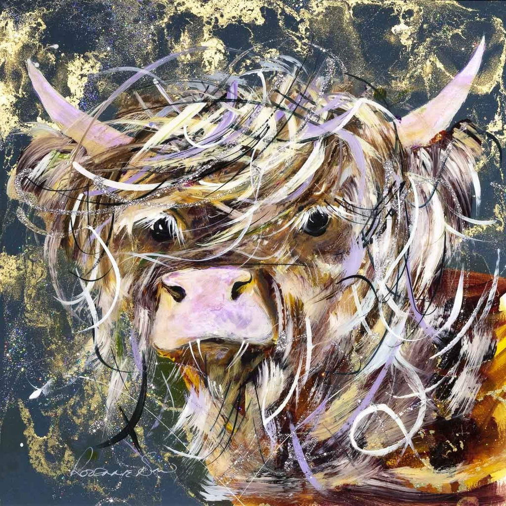 Bill - Original - SOLD by artist Rozanne Bell - Wyecliffe Galleries