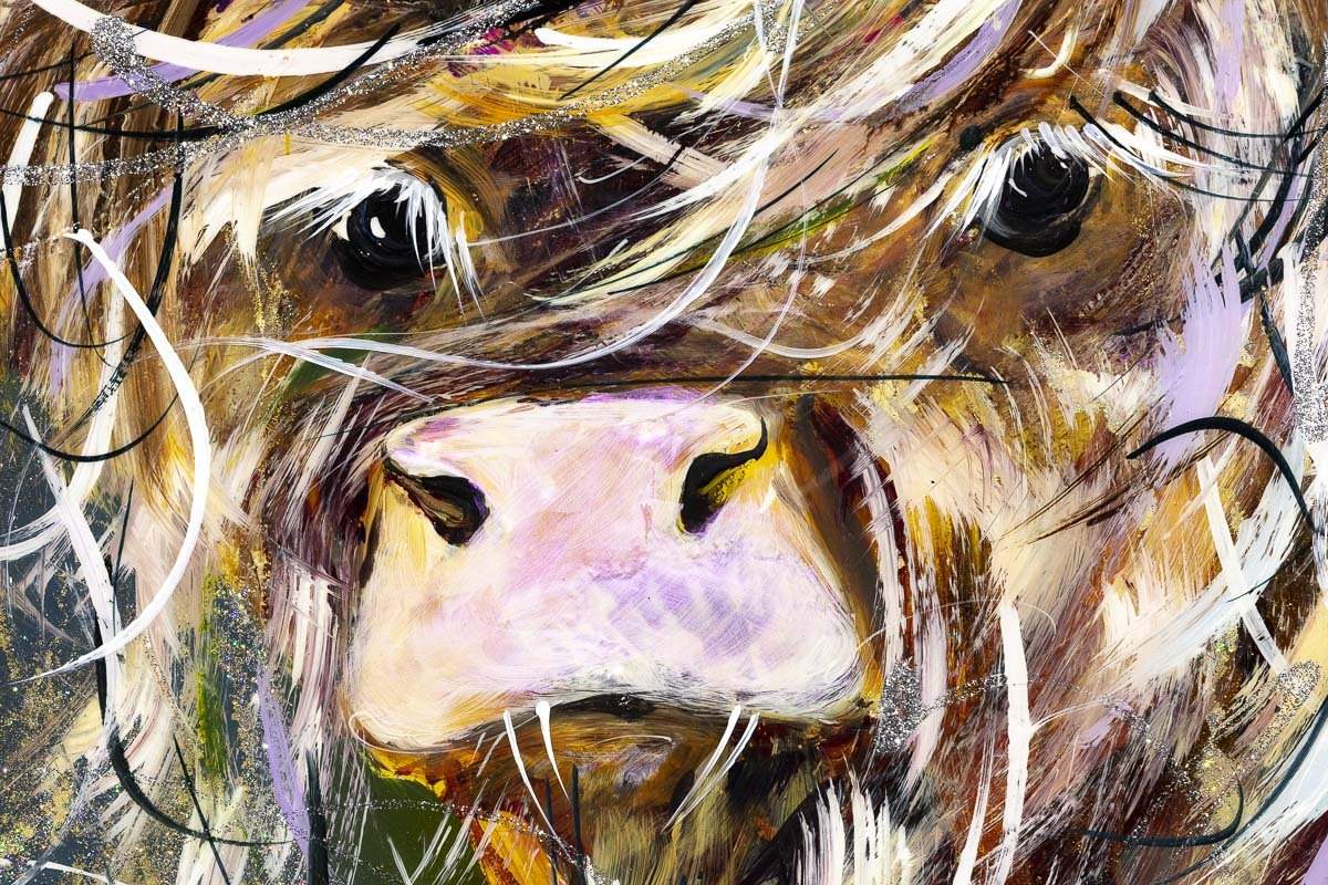 Bill - Original - SOLD by artist Rozanne Bell - Wyecliffe Galleries