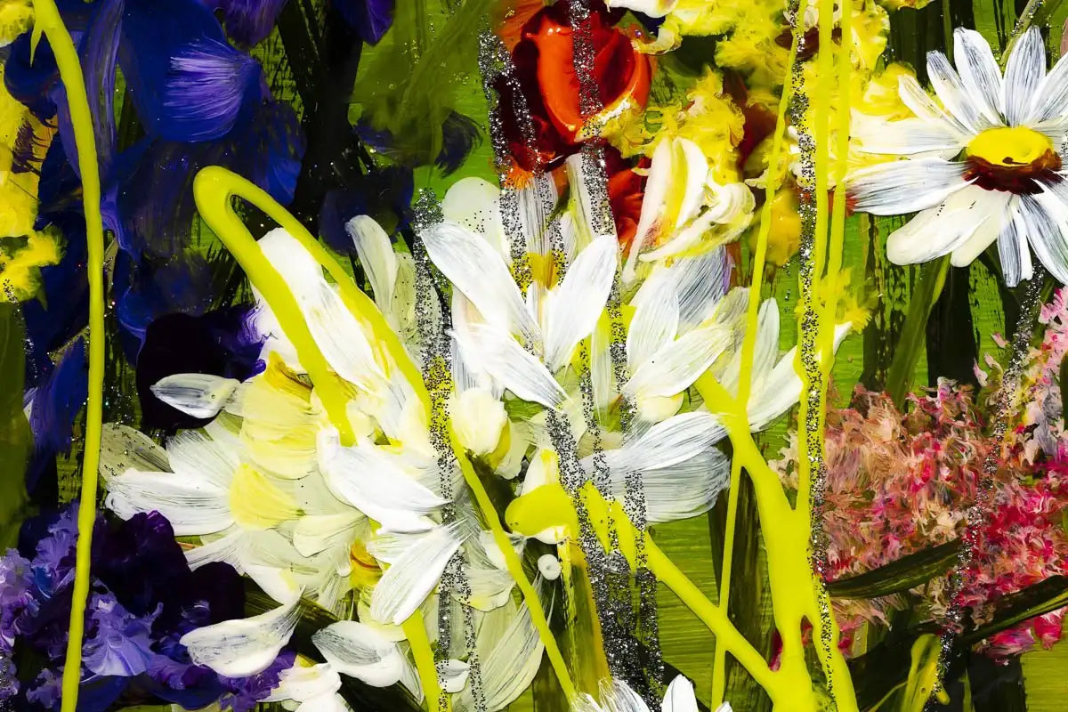 Blooming Poppies - Original - SOLD by artist Rozanne Bell - Wyecliffe Galleries