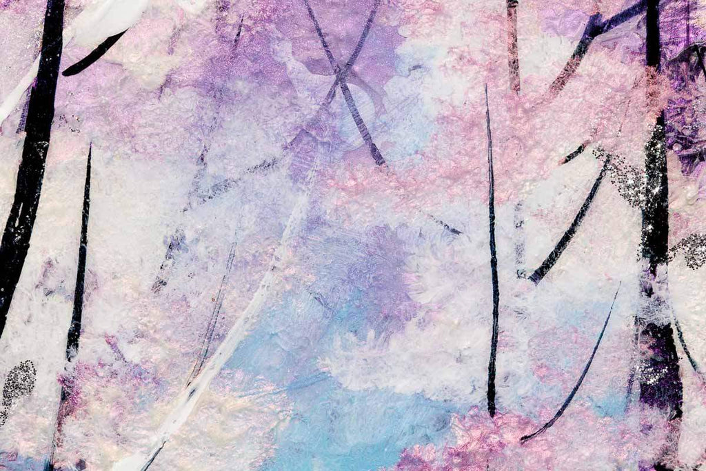 Blossom Walk - Original - SOLD by artist Rozanne Bell - Wyecliffe Galleries