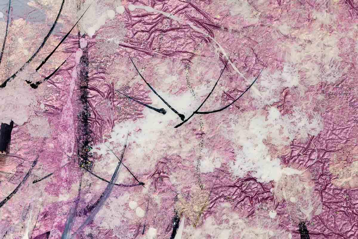 Blossom Walk - Original - SOLD by artist Rozanne Bell - Wyecliffe Galleries