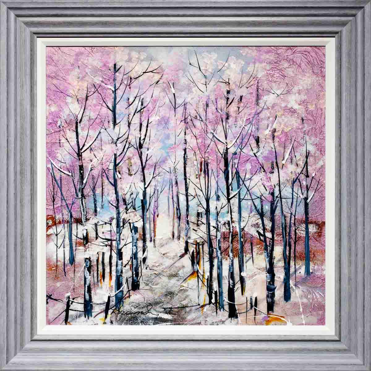 Blossom Walk - Original - SOLD by artist Rozanne Bell - Wyecliffe Galleries