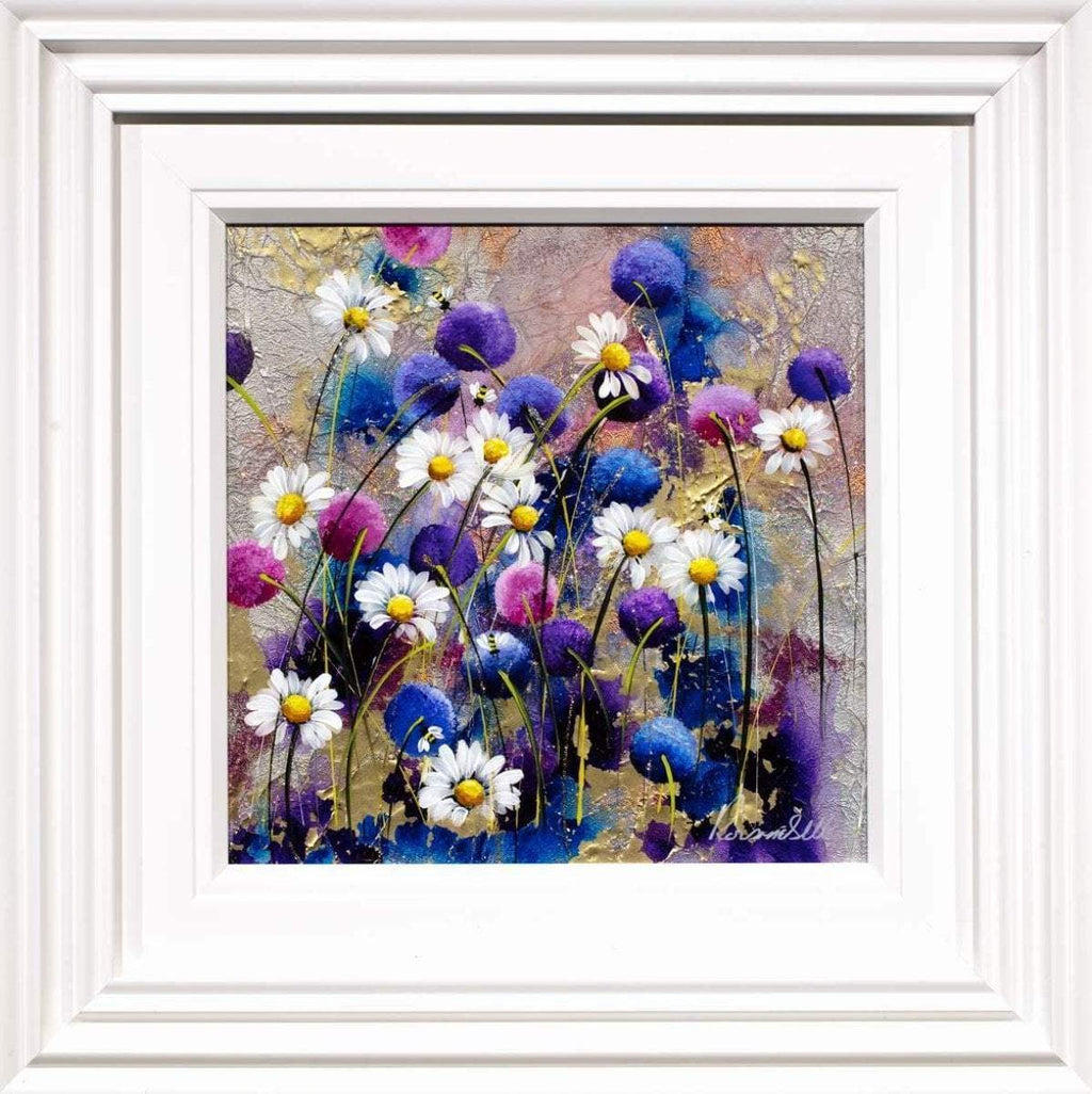 Blossoming I - Original - SOLD by artist Rozanne Bell - Wyecliffe Galleries