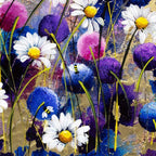 Blossoming I - Original - SOLD by artist Rozanne Bell - Wyecliffe Galleries