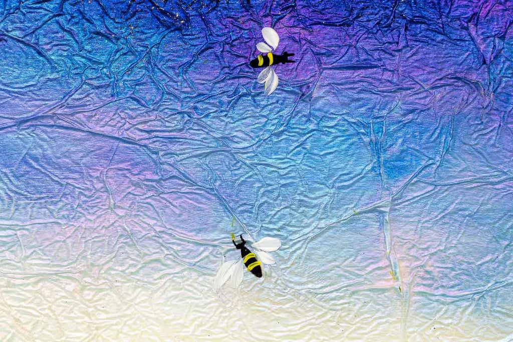 Blossoming Meadow - Original - SOLD by artist Rozanne Bell - Wyecliffe Galleries