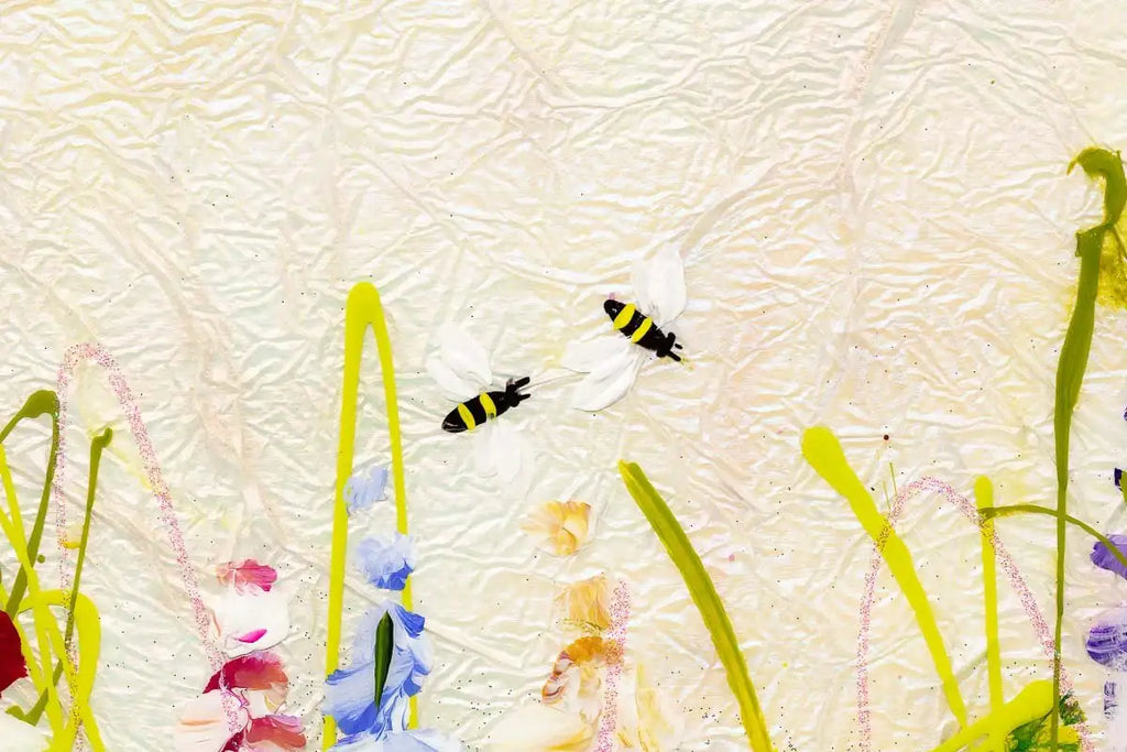 Blossoming Meadow - Original - SOLD by artist Rozanne Bell - Wyecliffe Galleries