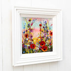 Blossoming Pastures - Original SOLD by artist Rozanne Bell - Wyecliffe Galleries