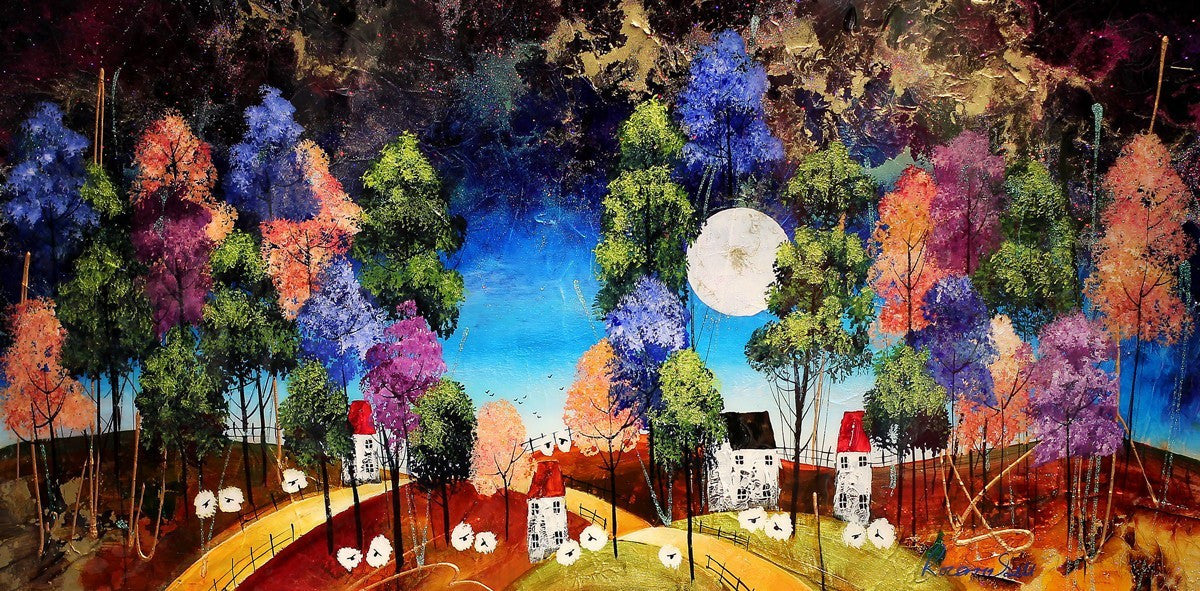 Blue Moon - SOLD Rozanne Bell