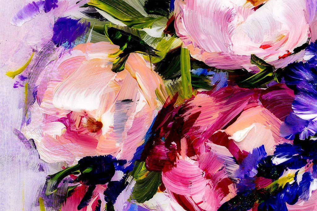 Bluebells in Bloom - Original - SOLD by artist Rozanne Bell - Wyecliffe Galleries