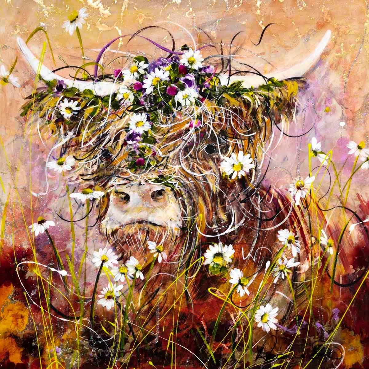 Bobby - Original - SOLD by artist Rozanne Bell - Wyecliffe Galleries